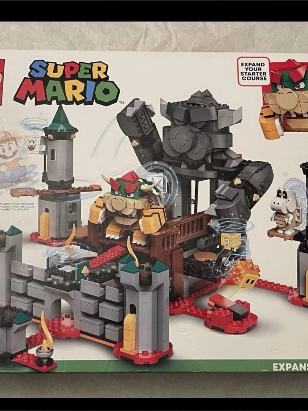 LEGO Super Mario 71369 Bowser’s Castle Boss Battle Open Box Sealed Bags As Is